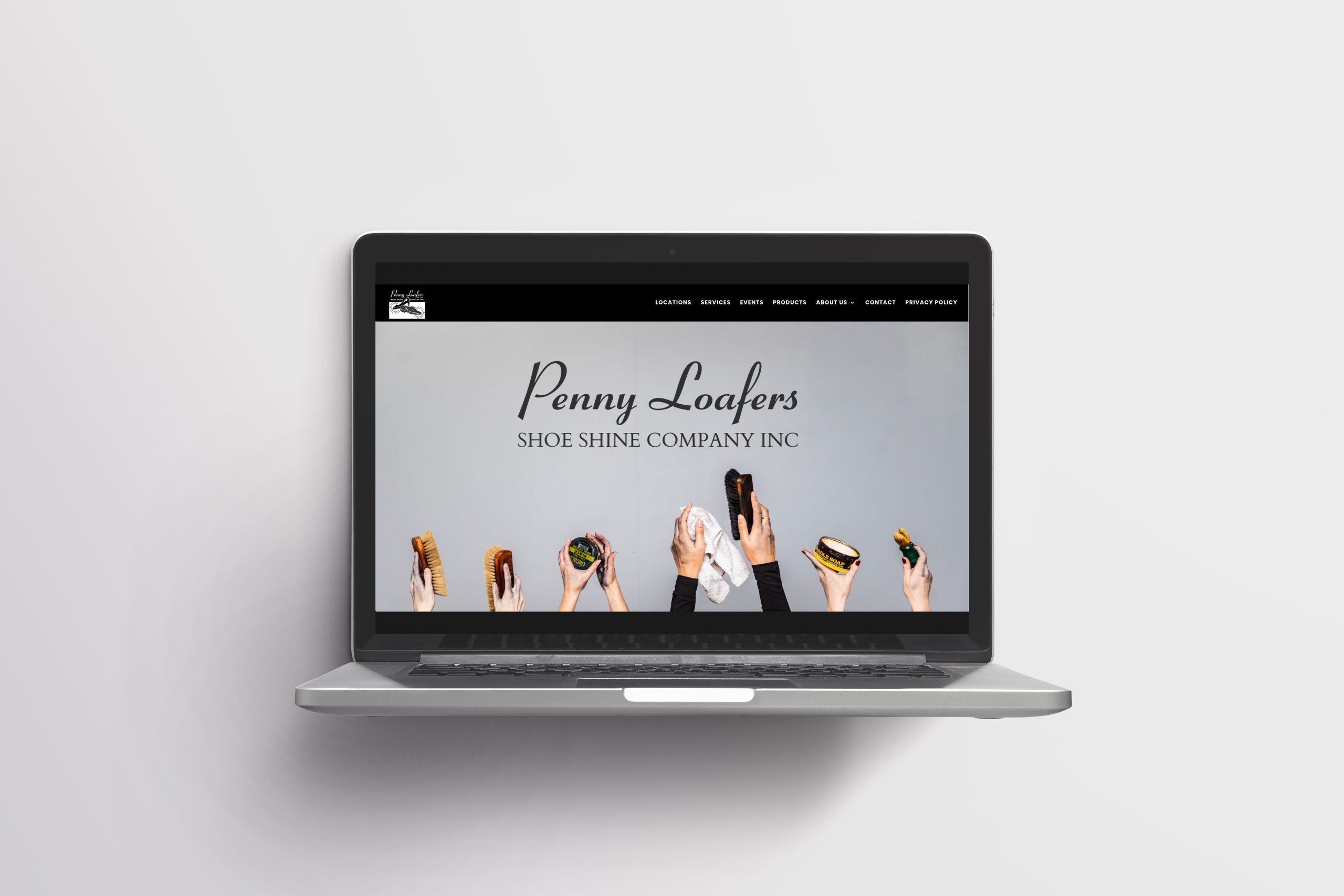 Web design project by Heidi Lynne Weeks showing responsive website layout for a modern business